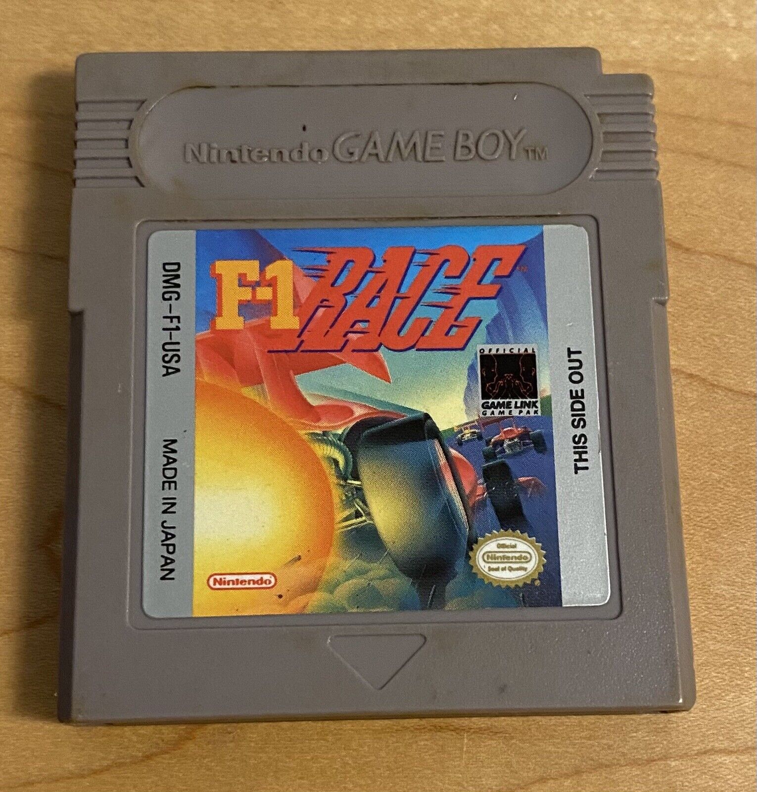 F-1 Race (Nintendo Game Boy GB, 1991) Authentic & Tested