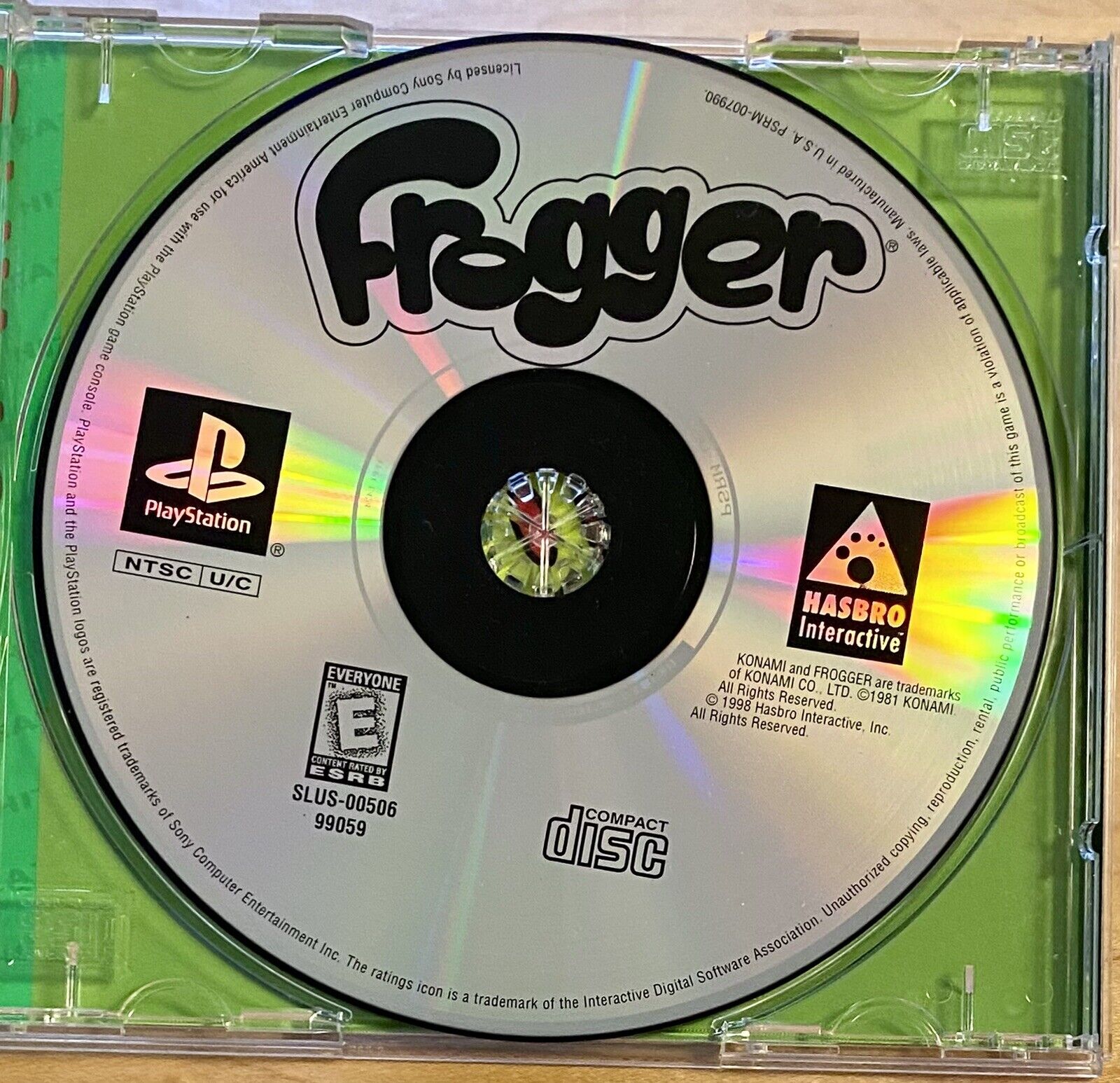 Frogger Greatest Hits (Sony PlayStation 1 PS1, 1997) CIB, Authentic & Tested