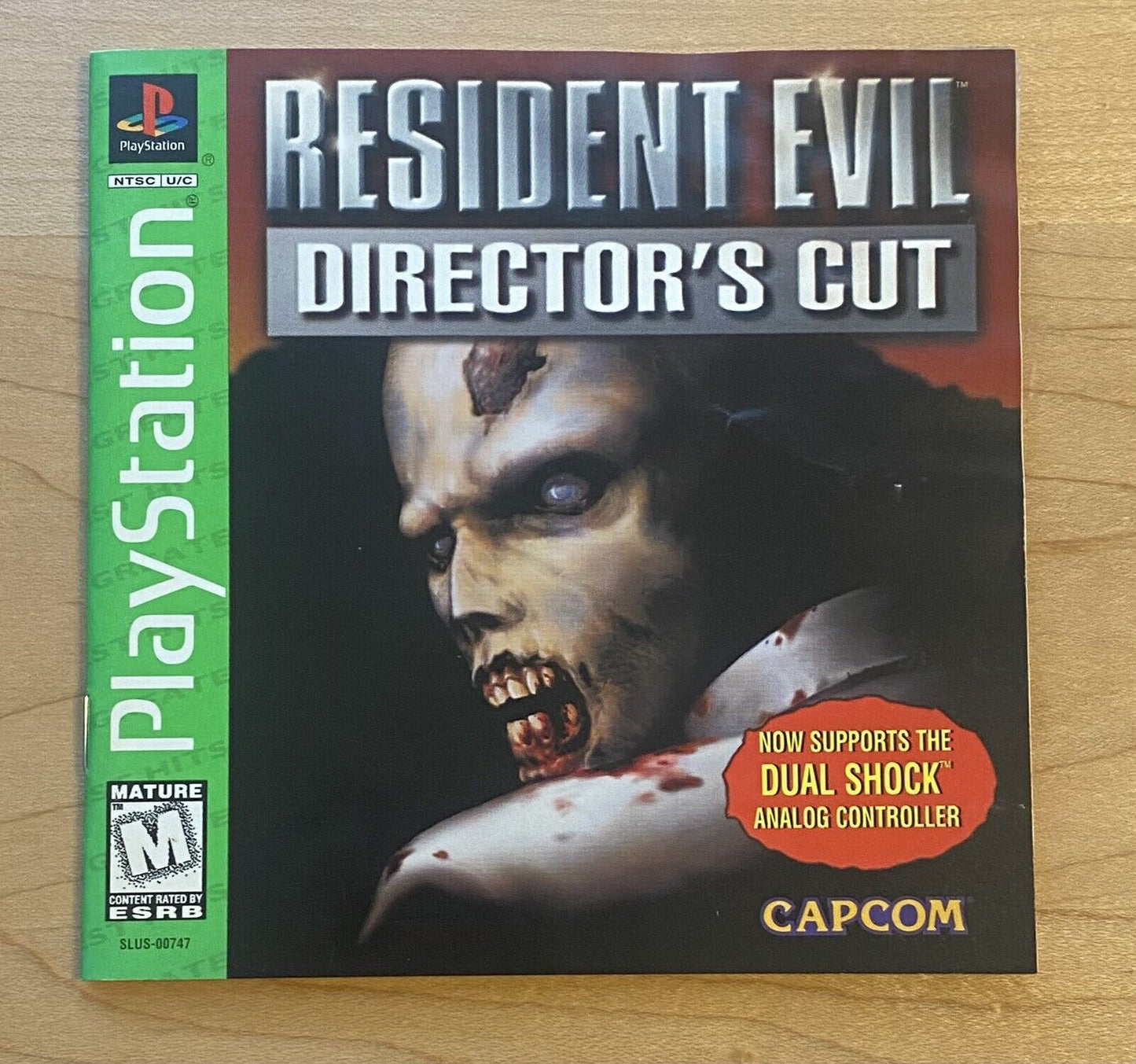 Resident Evil Director's Cut (Sony PlayStation PS1, 1998) CIB Tested, Read Desc