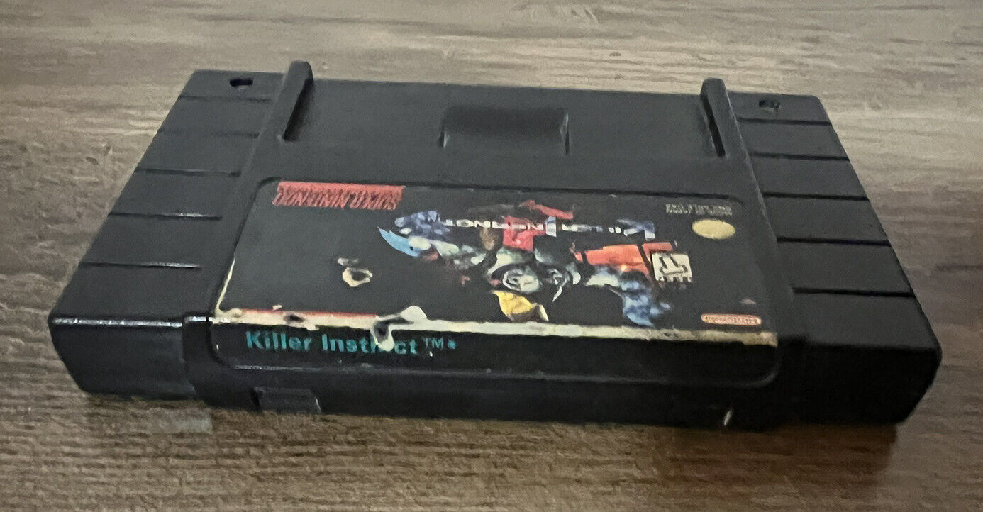 Killer Instinct SNES (Super Nintedo, 1995) Authentic Cartridge Only