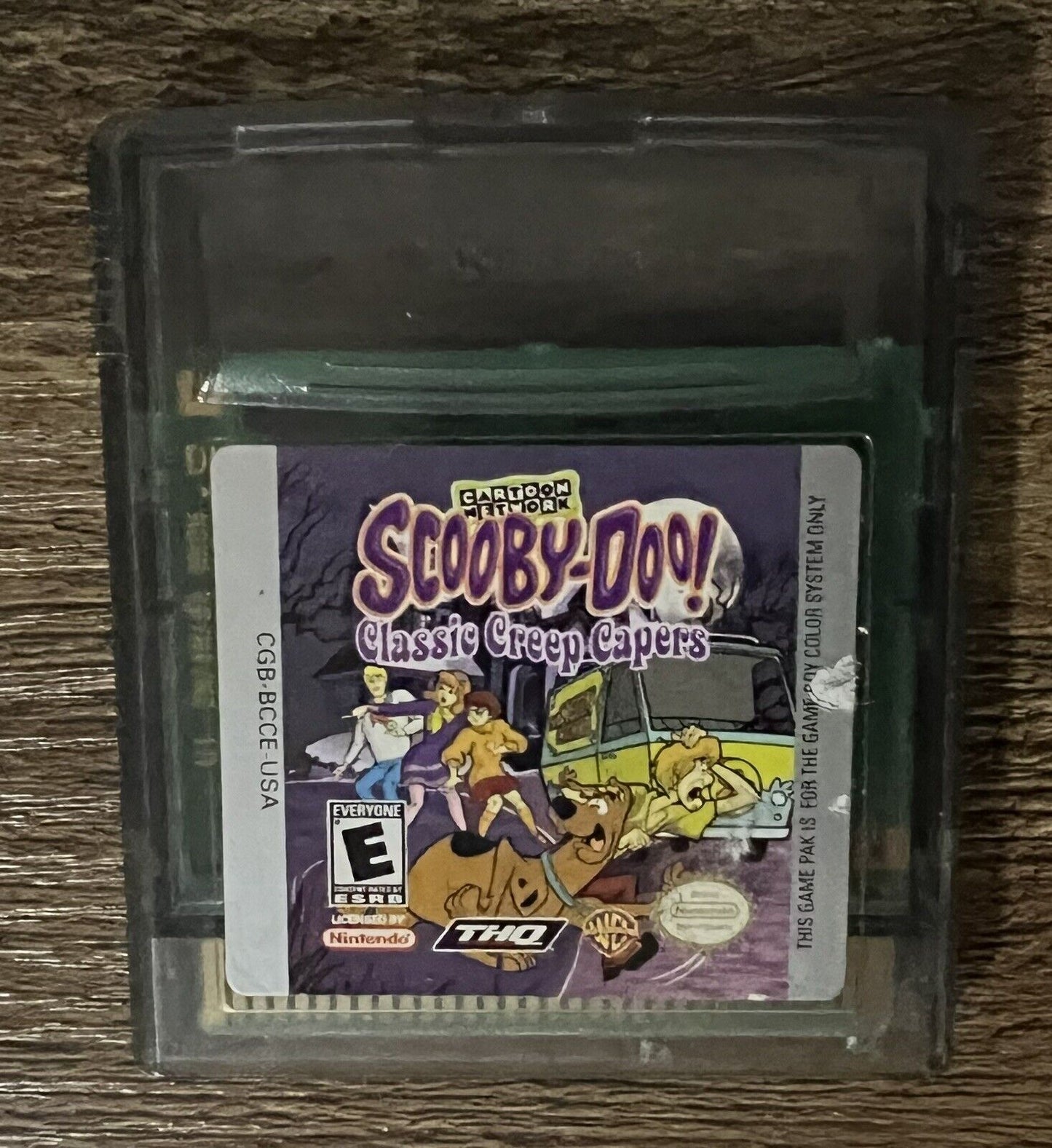 Scooby Doo Classic Creep Capers (Nintendo Gameboy Color) TESTED GBC