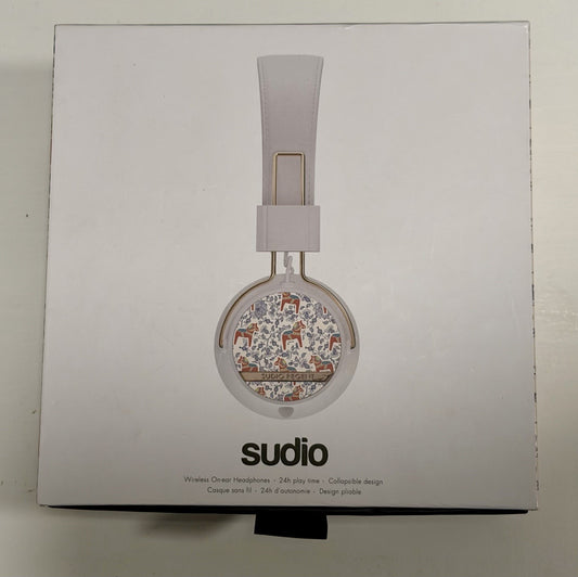Audio Wireless Headphones Regent 2 Dala Horse Design. Used Lightly