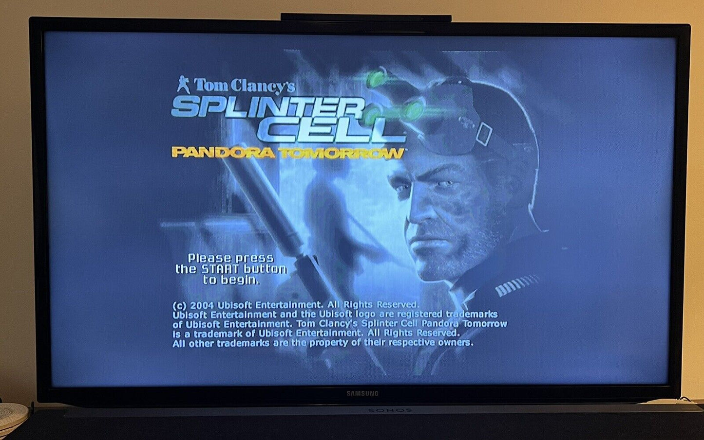 Tom Clancys Splinter Cell Pandora Tomorrow PS2  Complete With Reg Card, Tested!