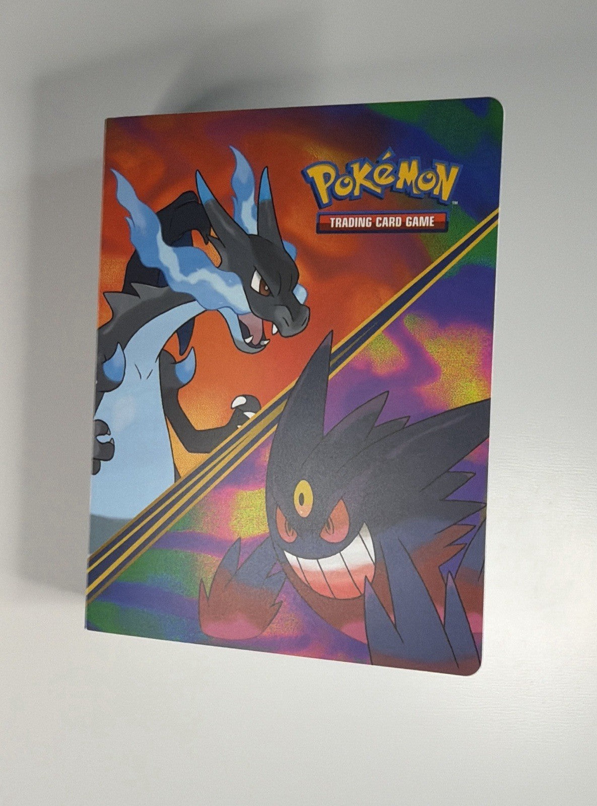 Pokémon Mega Charizard X & Mega Gengar 60 Card Mini Portfolio BINDER ONLY
