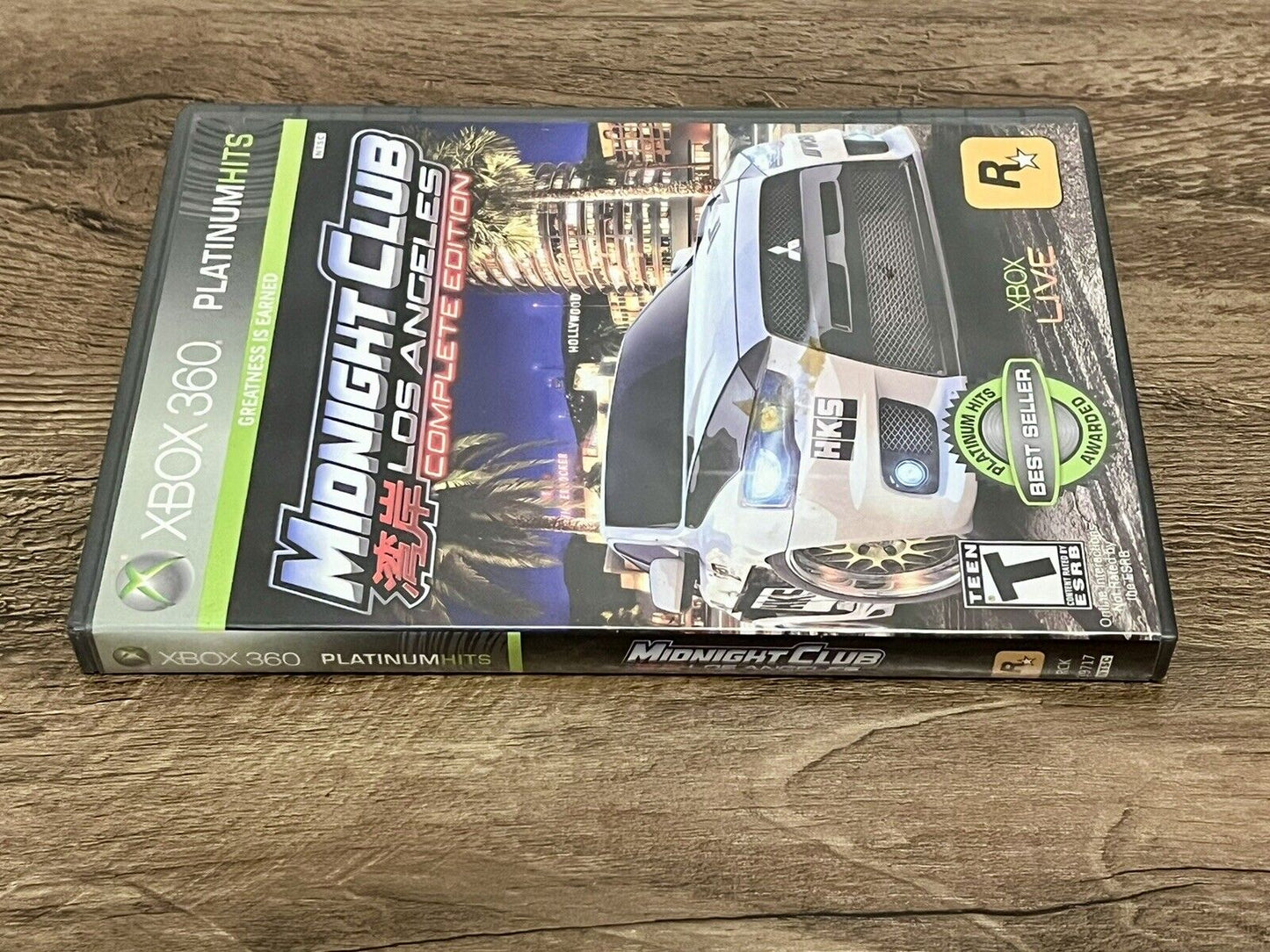 Midnight Club: Los Angeles (Microsoft Xbox 360, 2008) - Complete - Tested