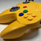 Yellow N64 Nintendo 64 Controller OEM w/ 8BitDo Hall Effect Joystick Tested