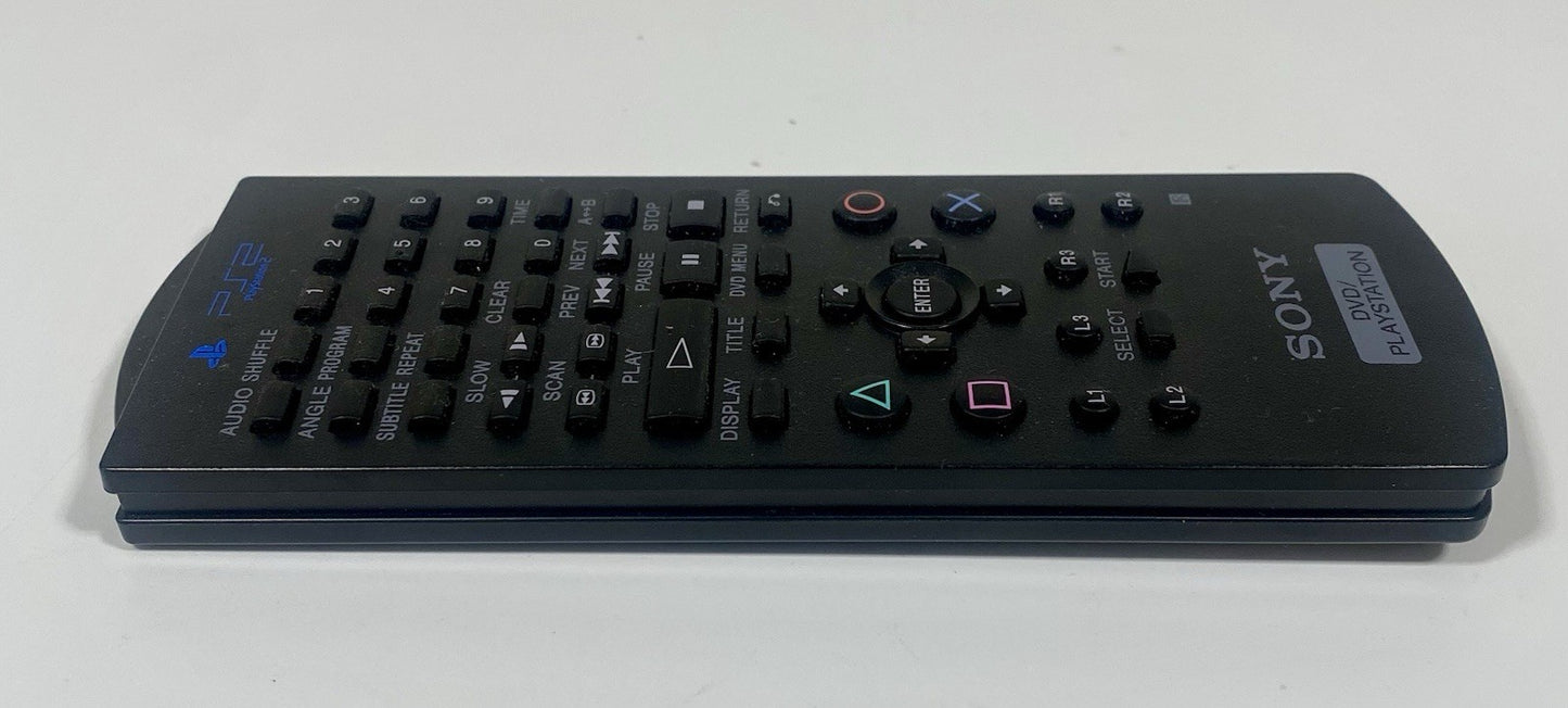 Sony PS2 DVD Remote Control & DVD Player Disc. No Dongle. DVD Tested & Works