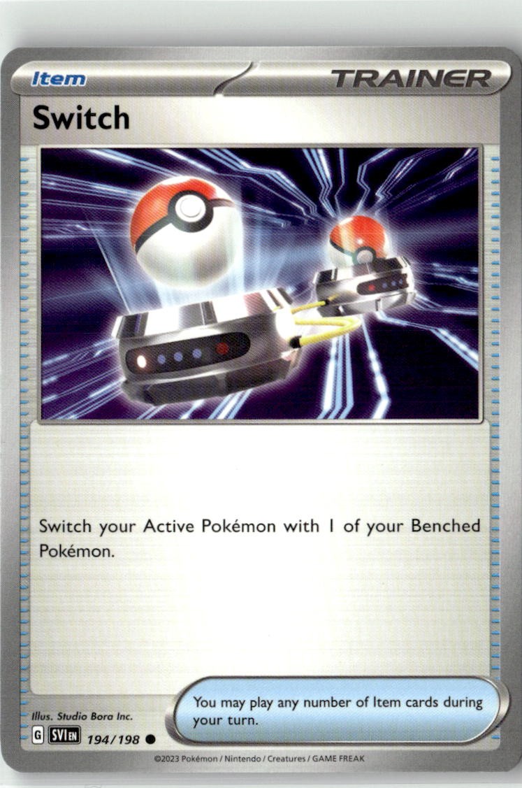 Switch (Scarlet & Violet Base Set 194/198) NM