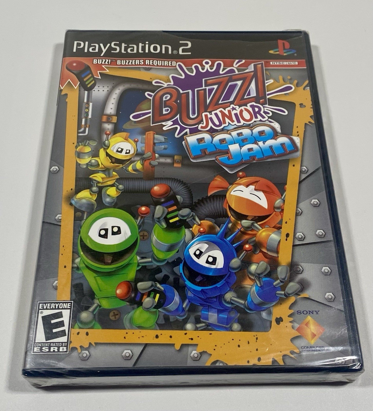 Buzz Junior Jr: Robo Jam (Sony PlayStation 2 2008) PS2 Brand New Factory Sealed