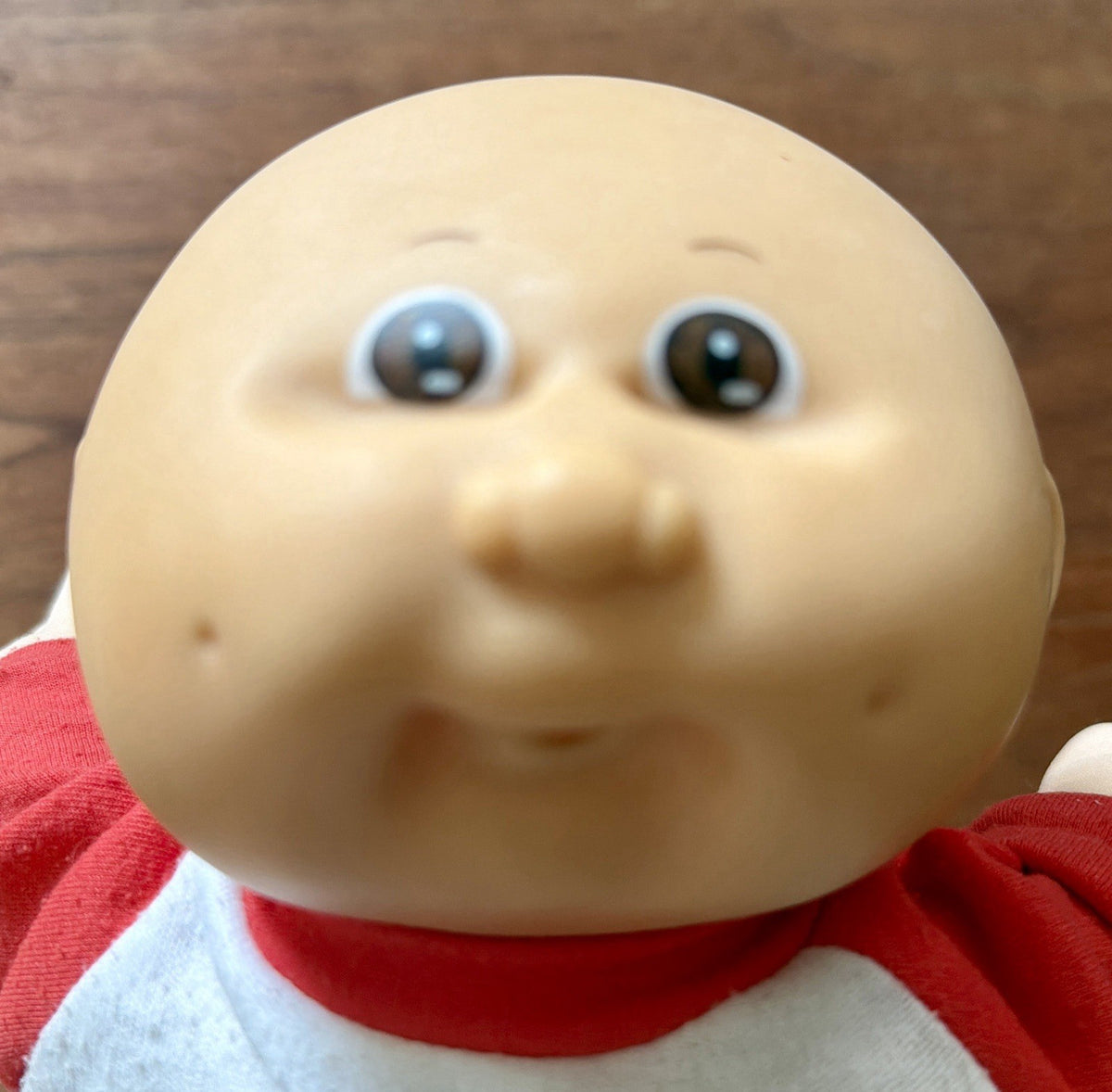 Cabbage Patch Doll 1978 1982 Xavier Roberts Brown Eyes Shirt