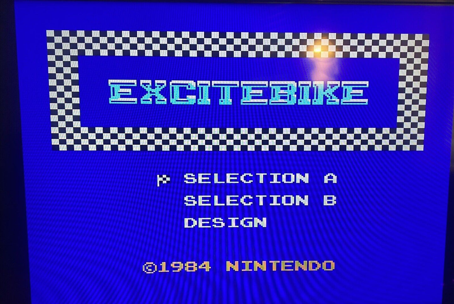 Excitebike (Nintendo Entertainment System NES, 1984) Authentic & Tested