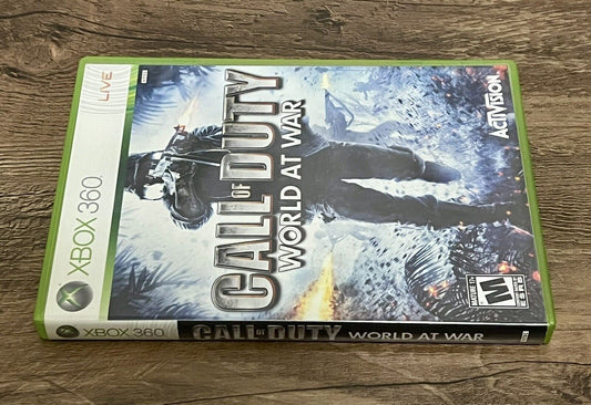 Call of Duty: World at War - Microsoft Xbox 360 CIB Tested & Works!