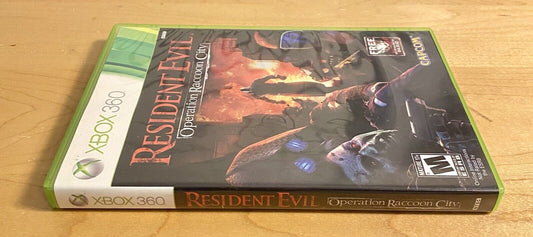 Resident Evil: Operation Raccoon City (Microsoft Xbox 360, 2012) CIB W/ Manual