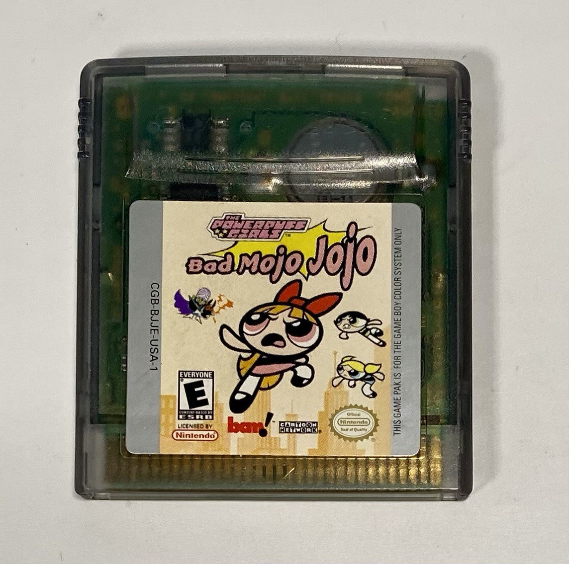 Powerpuff Girls: Bad Mojo Jojo Game Boy Color GBC Complete CIB Box Manual Insert