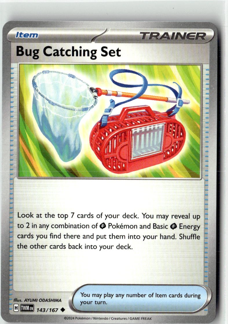 Bug Catching Set (Twilight Masquerade 143/167) NM