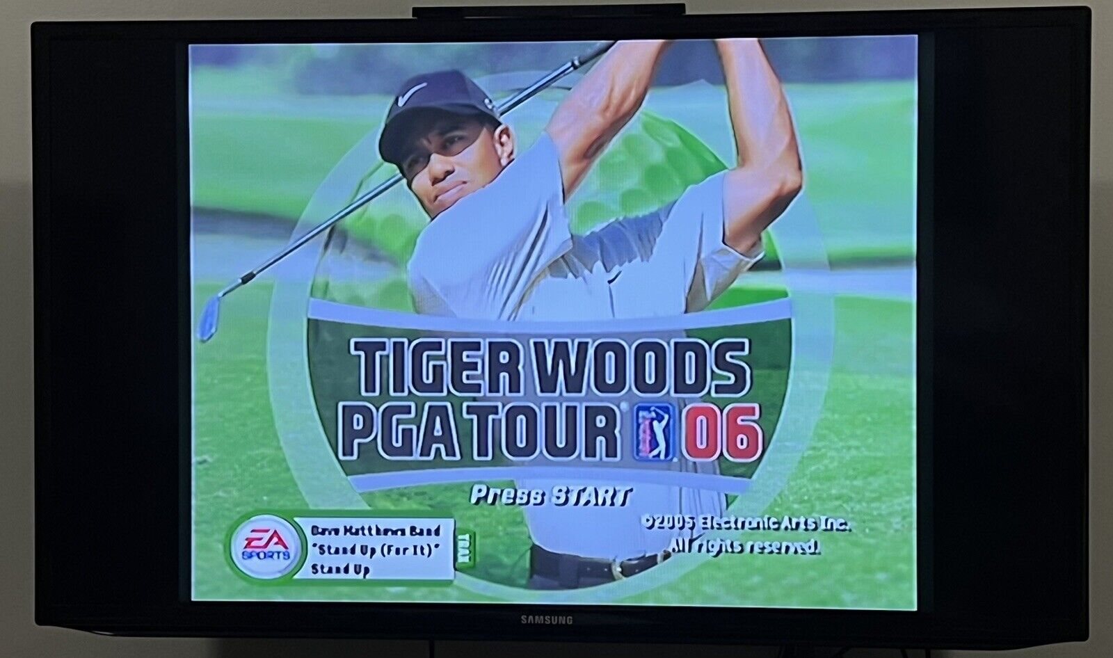 Tiger Woods PGA Tour 06 (Nintendo GameCube, 2005) Complete with Manual EA Sports