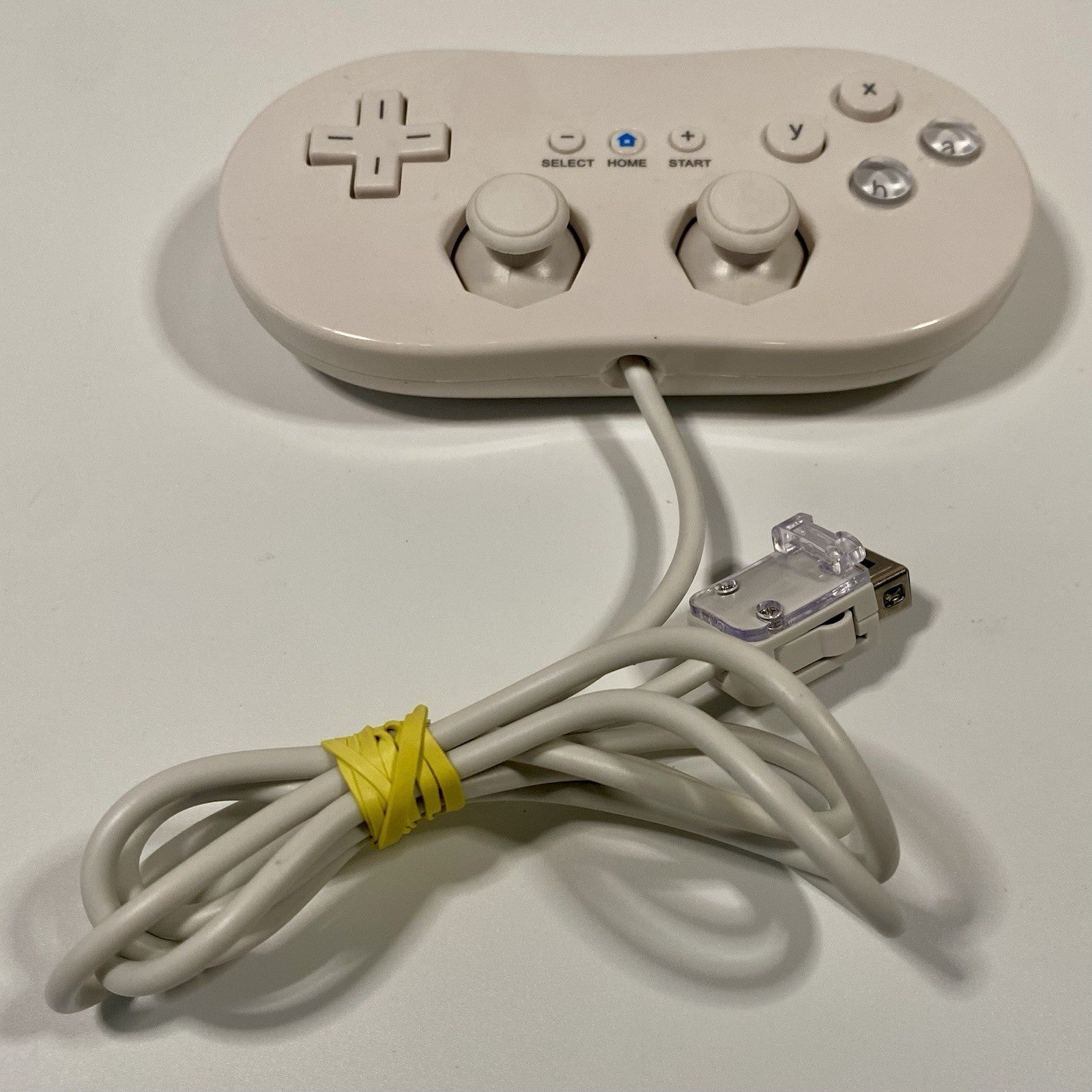 Official Authentic Nintendo Wii Classic Controller White OEM - Tested & Working!