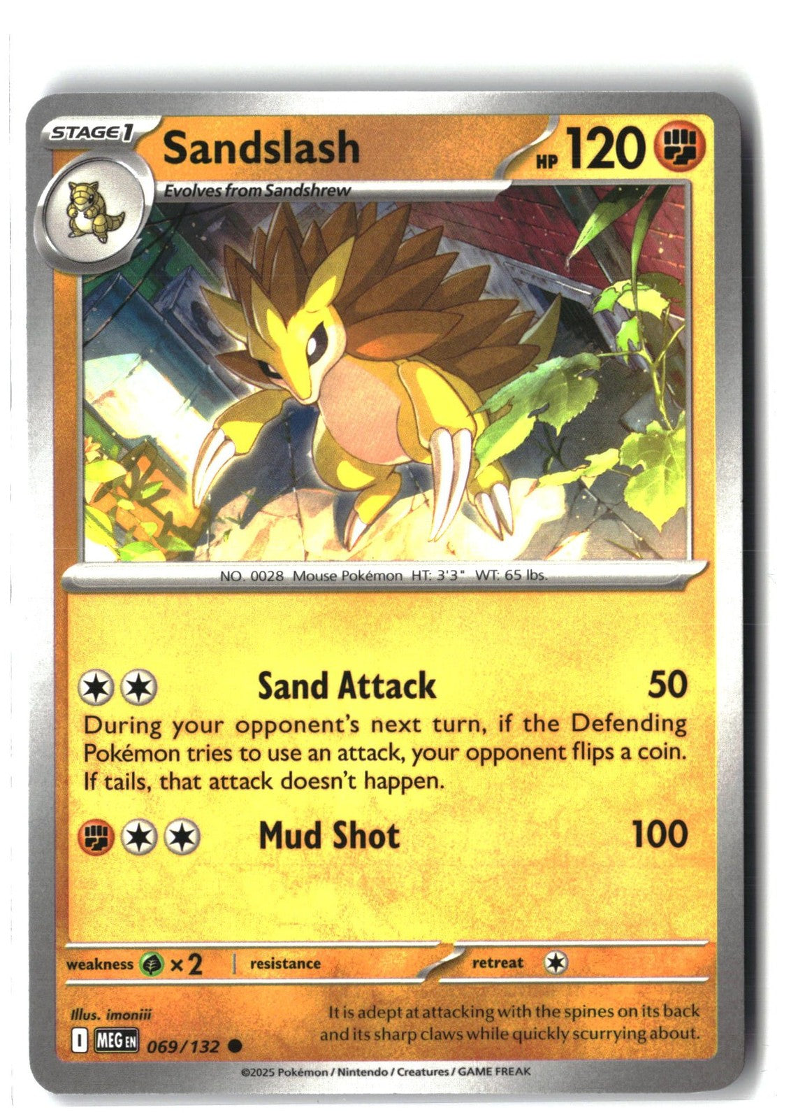 Sandslash (Mega Evolution 069/132) NM