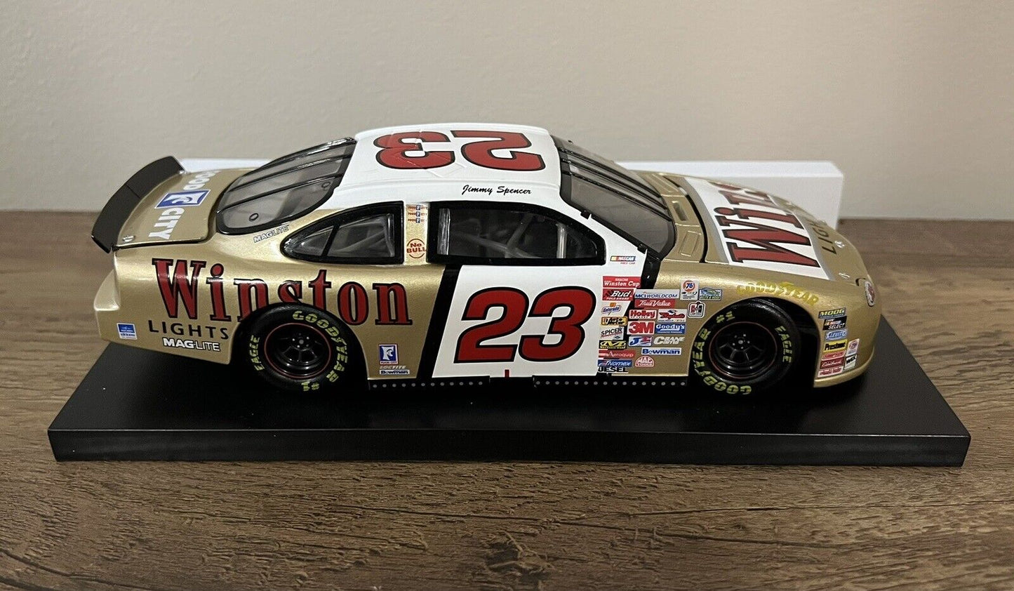 ACTION 1999 JIMMY SPENCER #23 WINSTON LIGHTS NO BULL FORD TAURUS 1:24 NASCAR