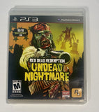 Red Dead Redemption: Undead Nightmare (Sony PlayStation 3, 2010) PS3 CIB Works
