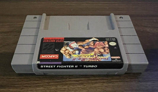 Street Fighter II 2 Turbo (Super Nintendo, SNES, 1992) Tested & Working