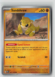 Sandshrew (SV: Scarlet & Violet 151 027/165) NM