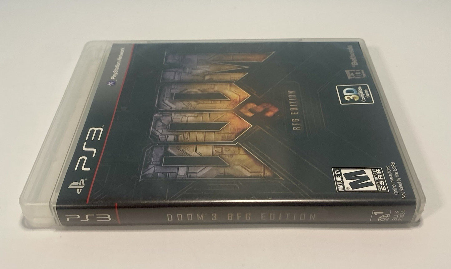Doom 3 BFG Edition (Sony Playstation 3) PS3 Complete CIB W/ Manual Insert Works