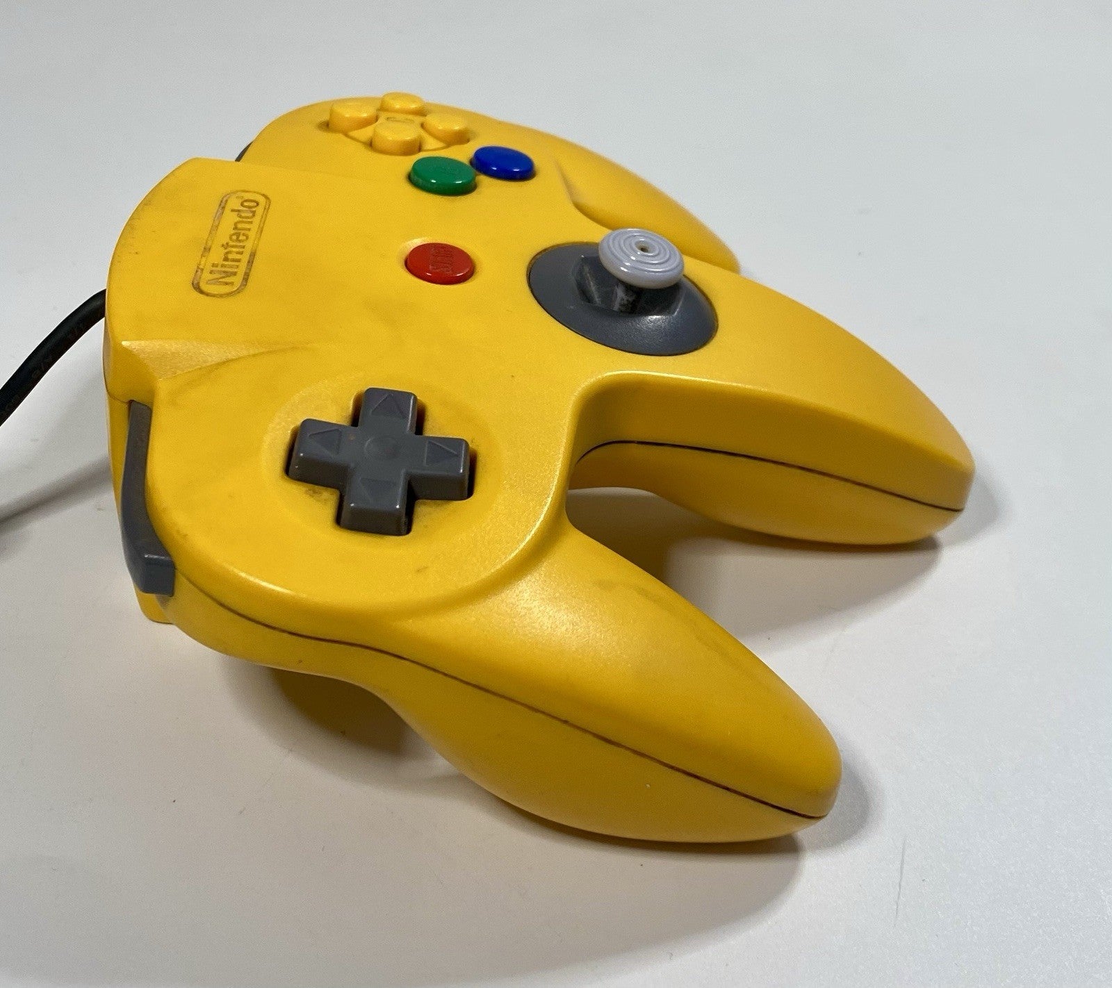 Yellow Nintendo 64 Controller OEM N64 Official Tested & Working!