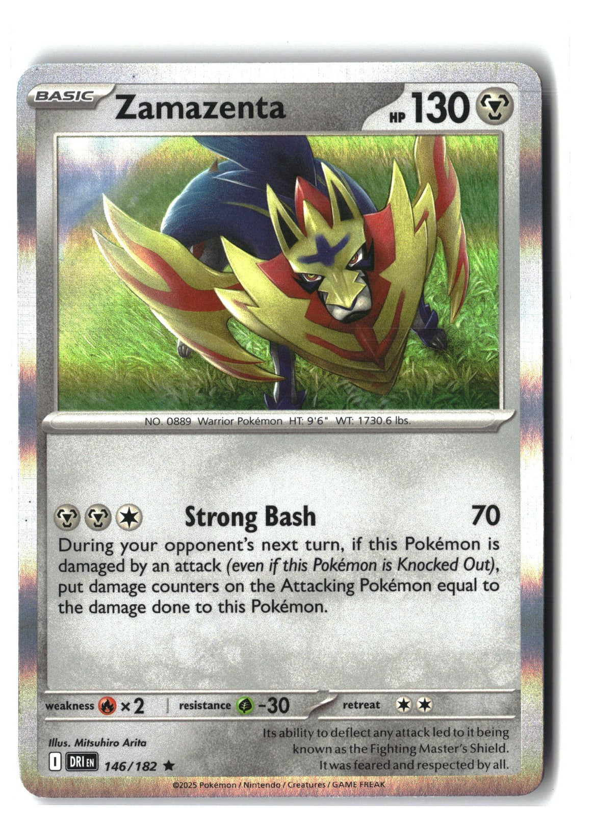 Zamazenta Holofoil NM (Destined Rivals 146/182)
