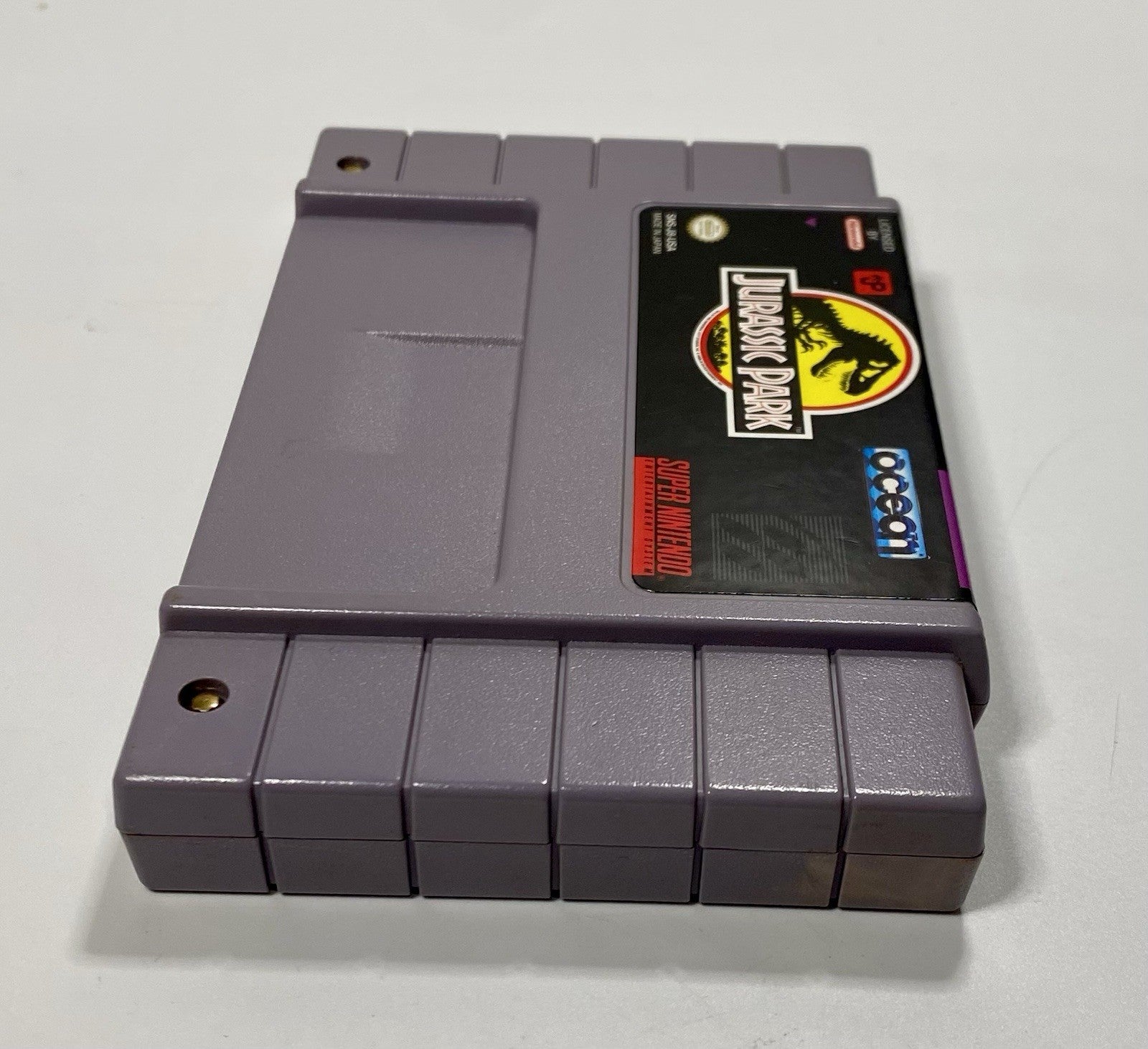 Jurassic Park (Super Nintendo Entertainment System SNES, 1993) TESTED & Works!