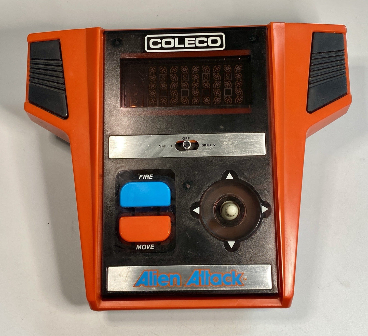 Vintage Alien Attack Electronic Handheld Game Complete w/ Box & Manual Tested