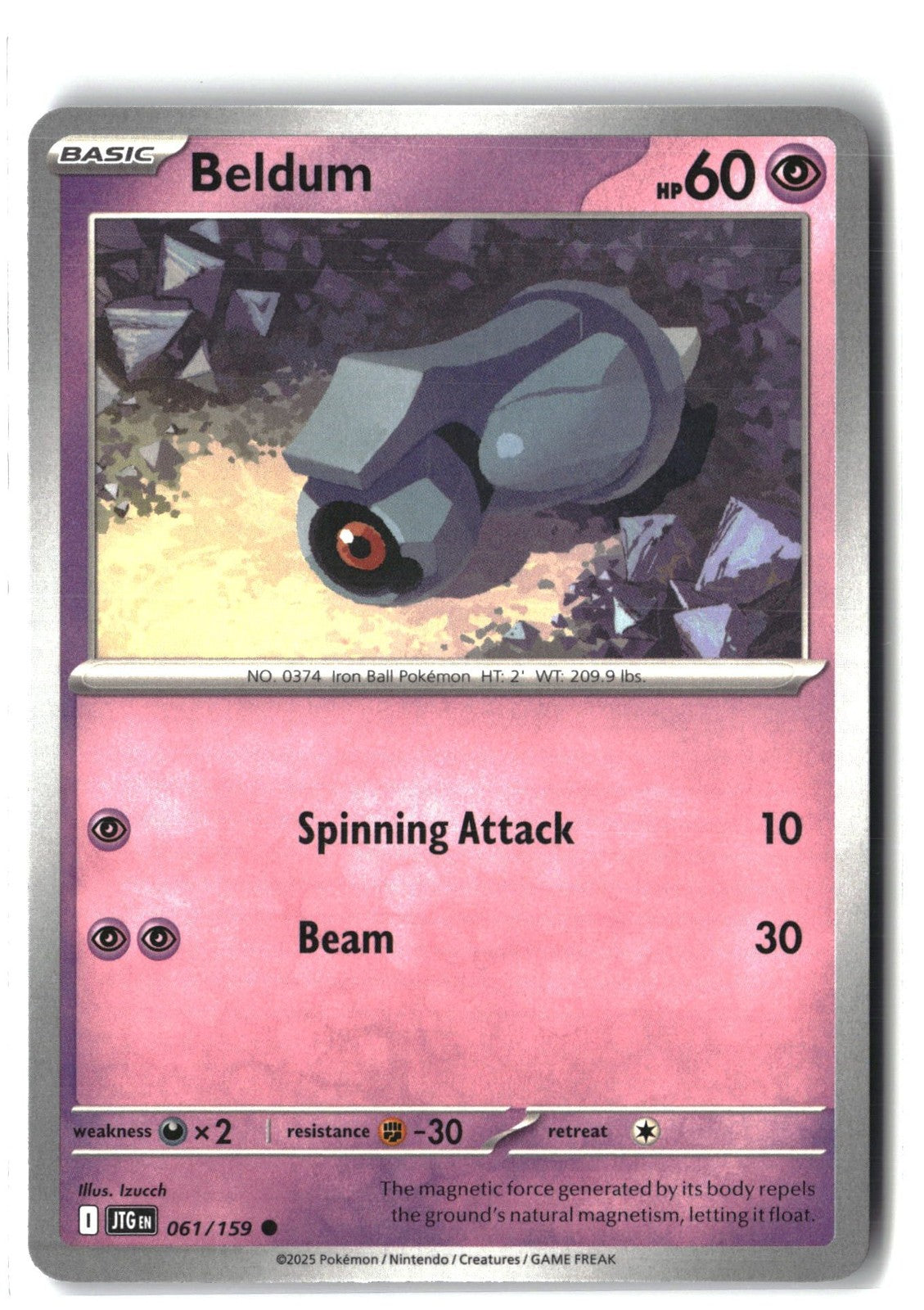 Beldum (Journey Together 061/159) NM