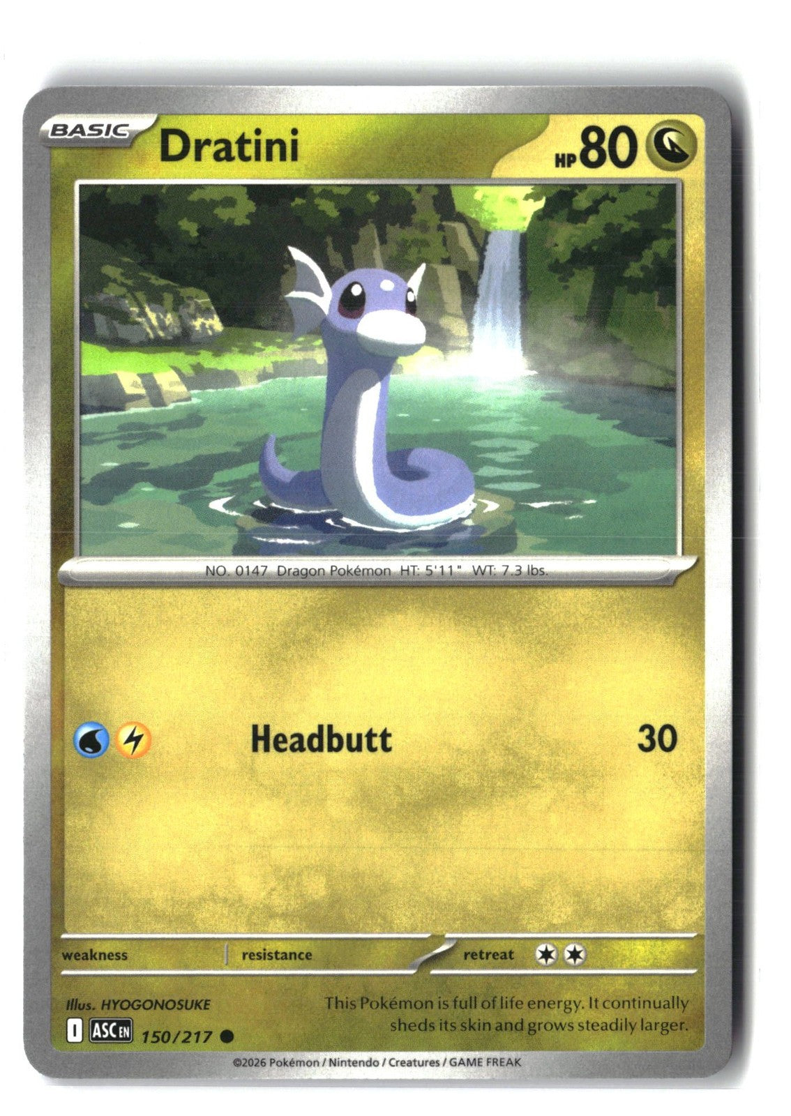 Dratini (ME: Ascended Heroes 150/217) NM