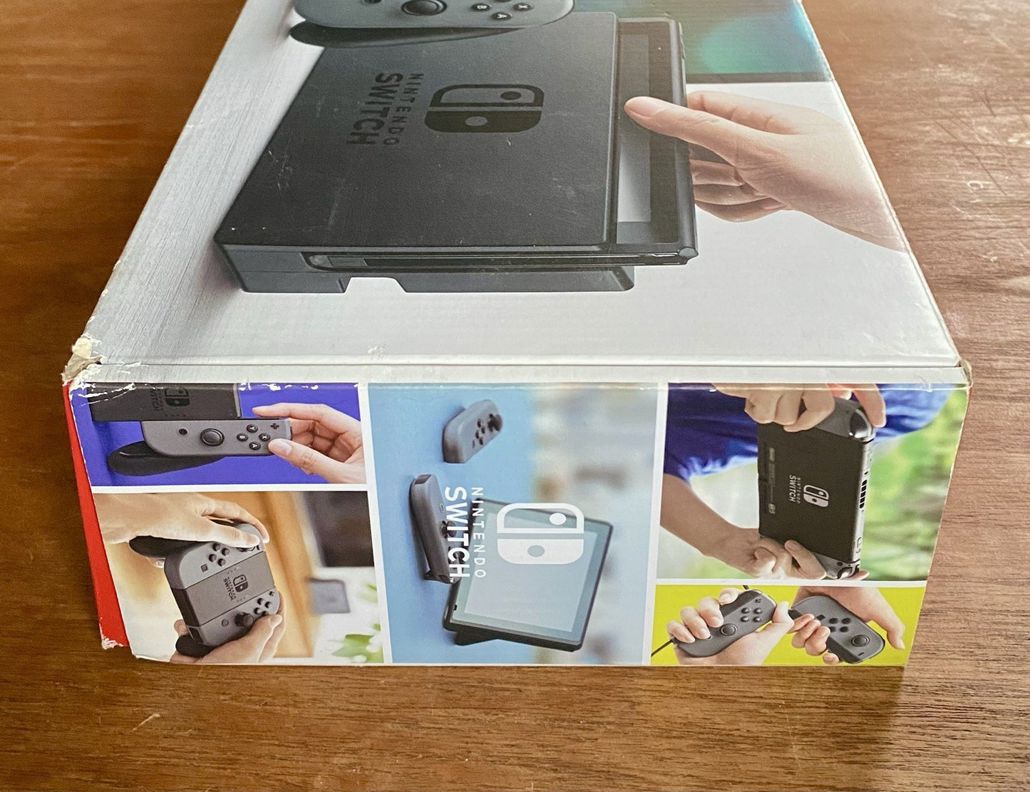Nintendo Switch HAC-001 Gray Console CIB Complete Tested & Working!
