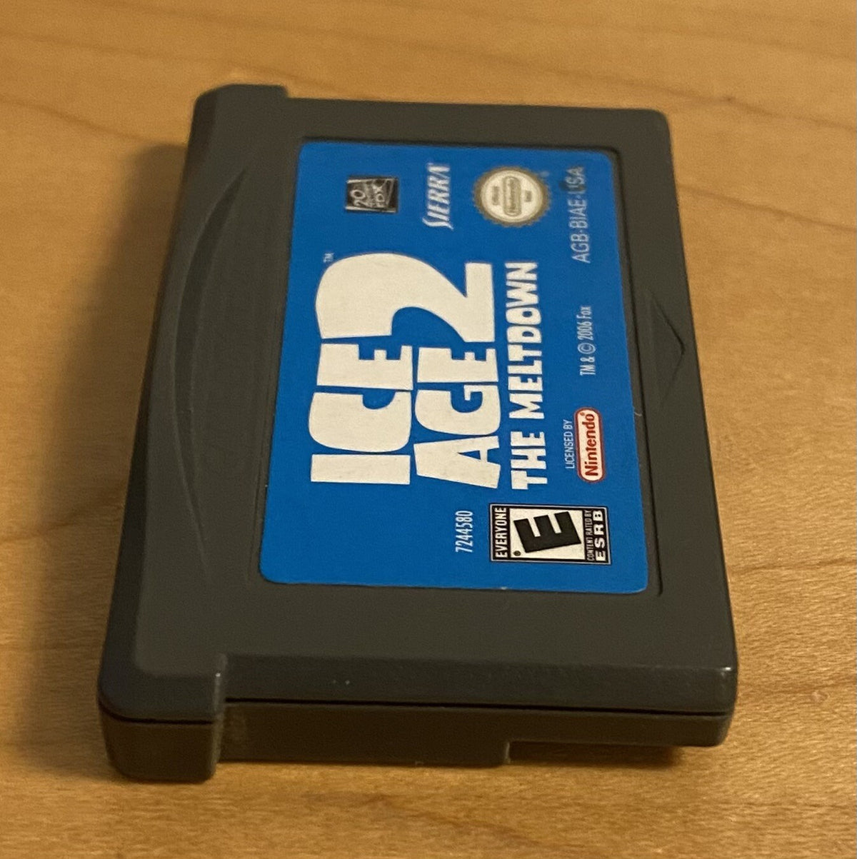 Ice Age 2: The Meltdown (Nintendo Game Boy Advance GBA, 2006) CIB W/ Manual