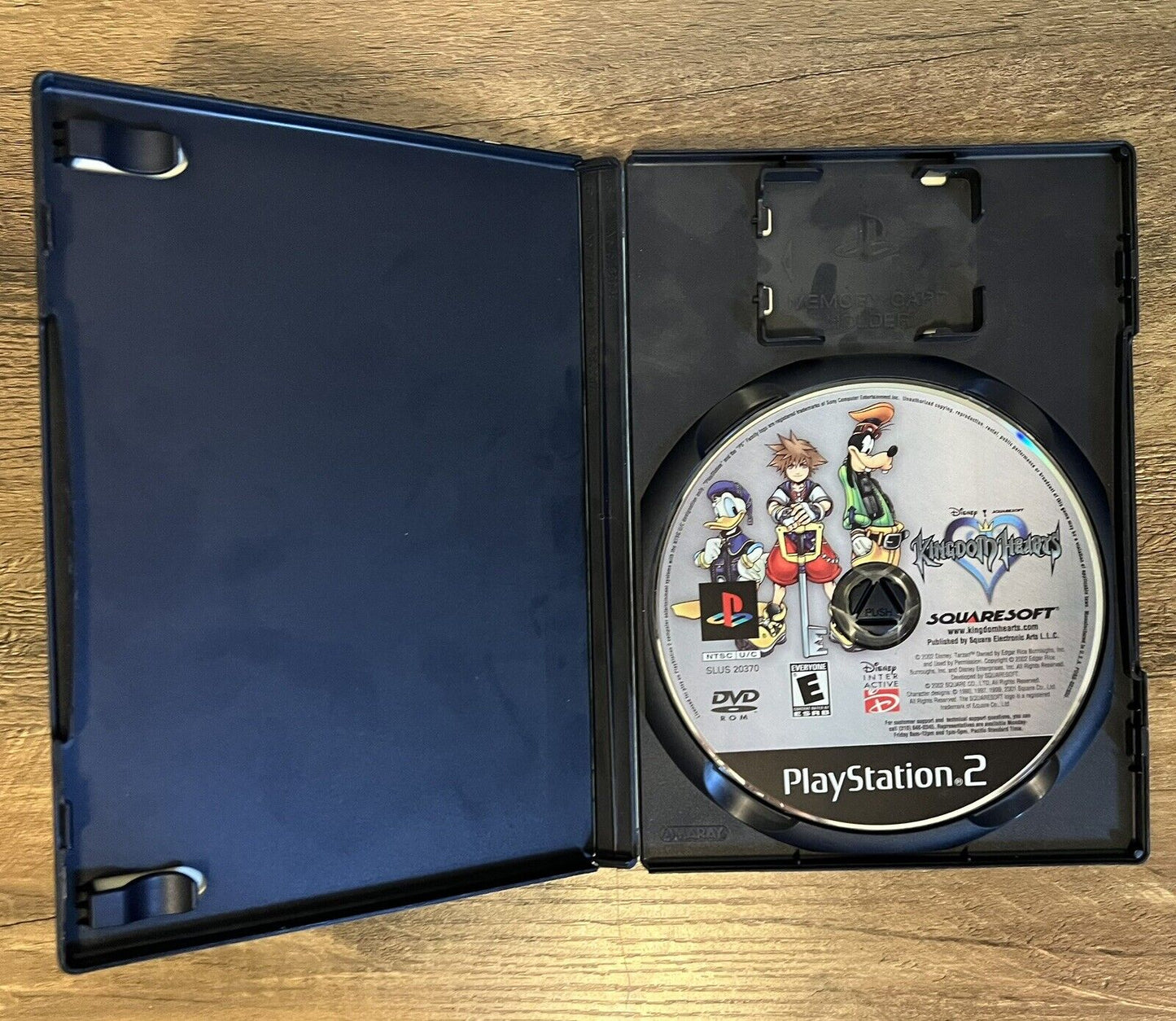 Kingdom Hearts - Black Label TESTED AUTHENTIC (PlayStation 2, 2004)