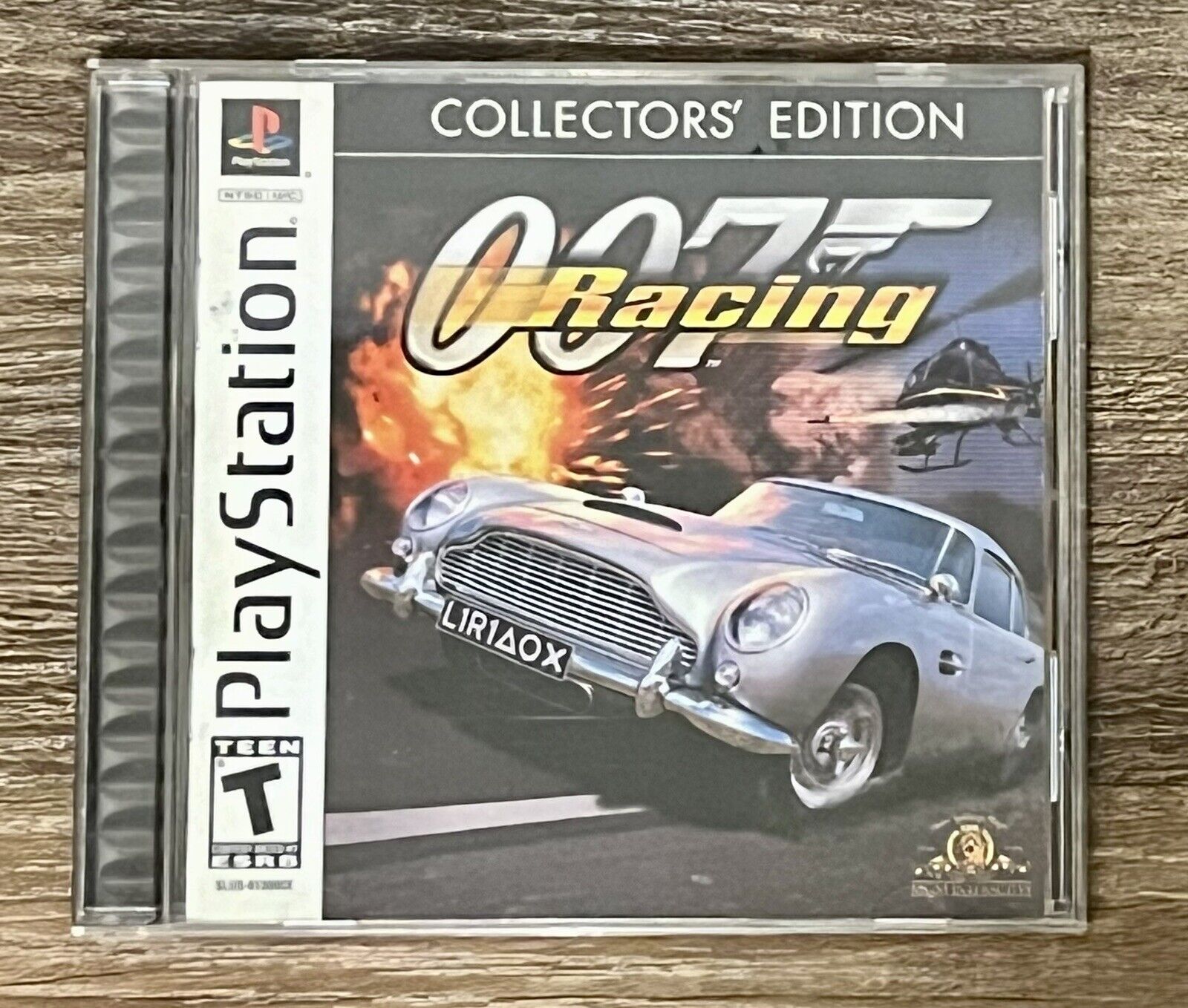 007 Racing (Sony PlayStation 1, 2000)  Collectors Edition CIB W Reg Card!