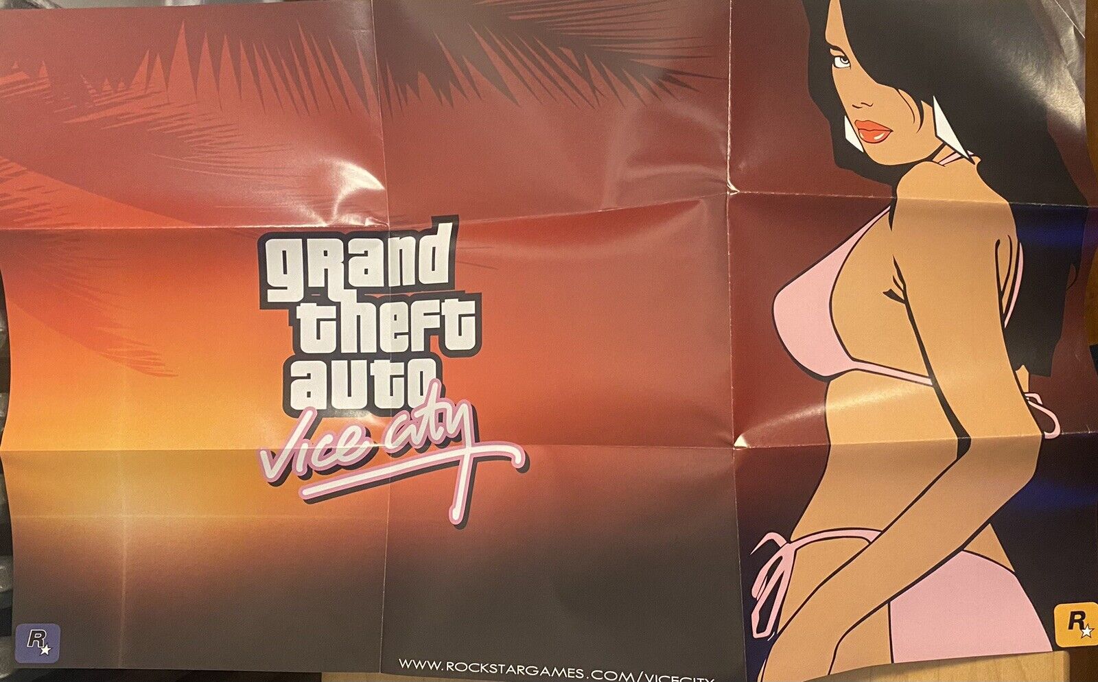 Grand Theft Auto Vice City 2 Disc Set (PlayStation 2 PS2) CIB W/ Manual & Map