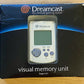 DVMU White Visual Memory Unit (Sega Dreamcast) w/ Box, Opened