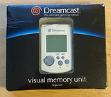 DVMU White Visual Memory Unit (Sega Dreamcast) w/ Box, Opened