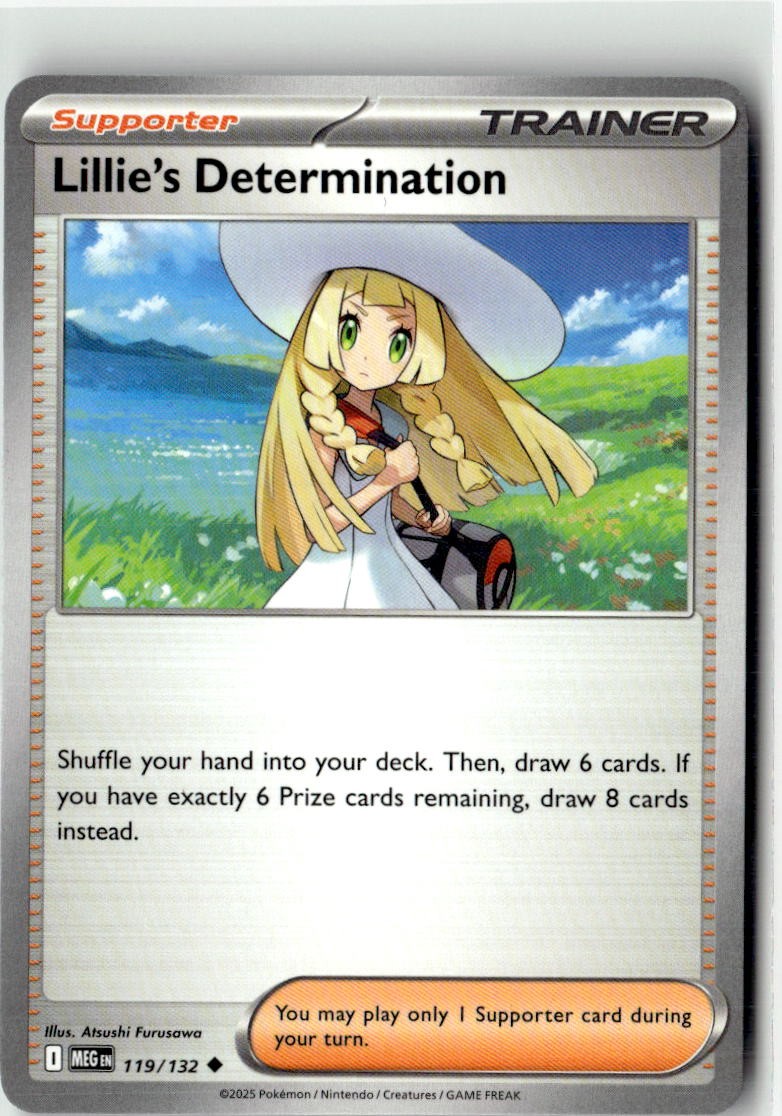 Lillie's Determination (Mega Evolution 119/132) NM