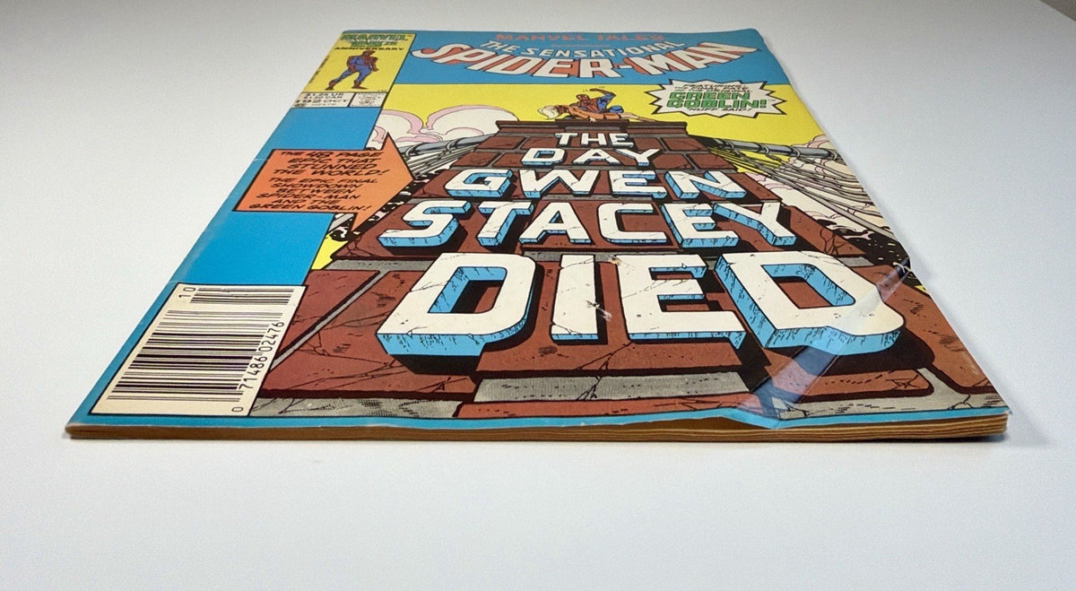 MARVEL TALES #192 (Comics 1986) -- Newsstand Variant -- Death Gwen Stacy