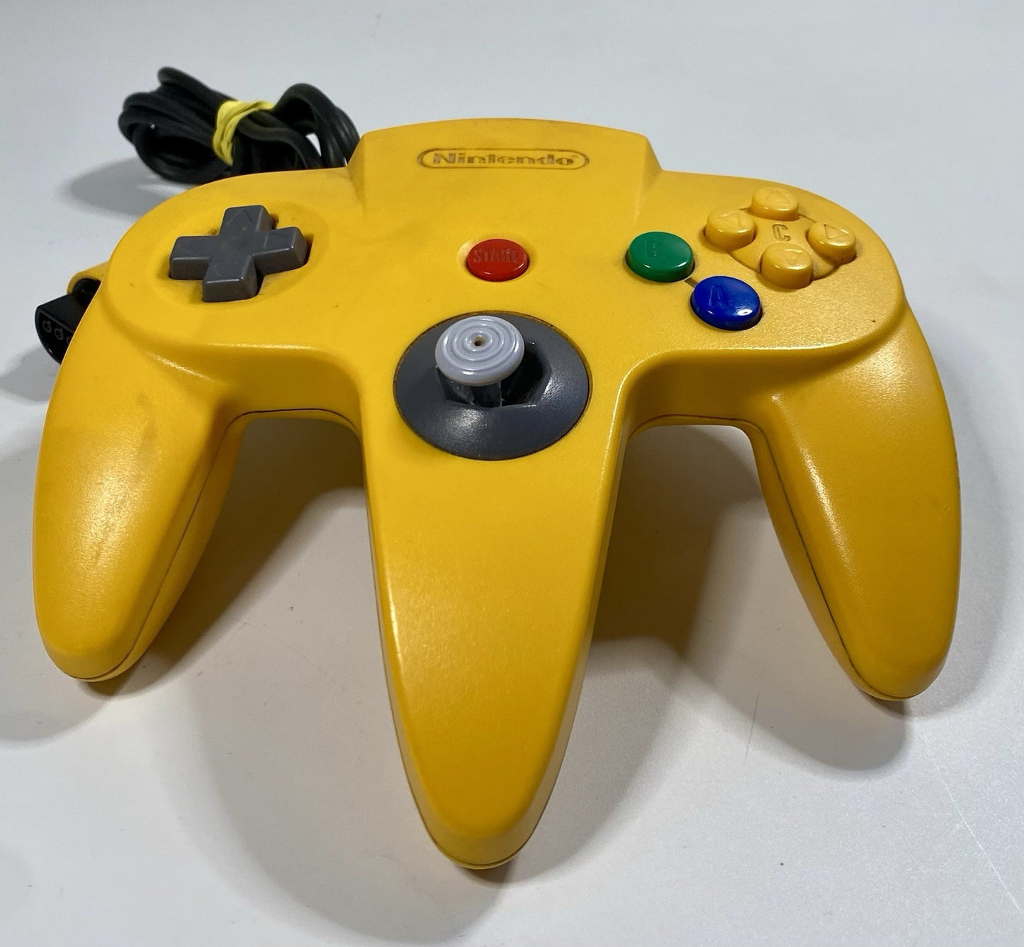 Yellow Nintendo 64 Controller OEM N64 Official Tested & Working!