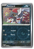 Pawniard Reverse Holofoil NM (Scarlet & Violet Base Set 132/198)