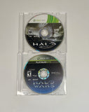 Halo Combat Evolved Anniversary & Halo Wars Bundle Xbox 360 Discs Only Tested