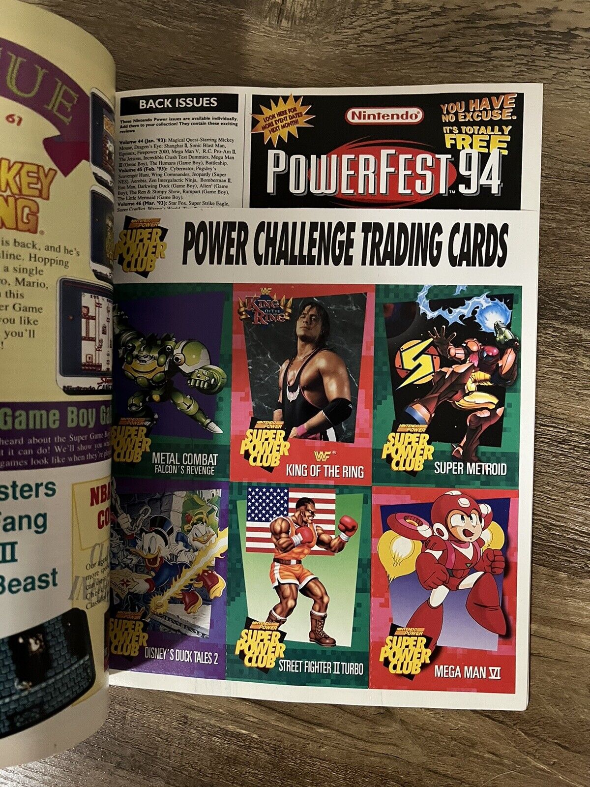 Nintendo Power Magazine Vol 60 Super Metroid W/ Jungle Book Poster & Power Cards