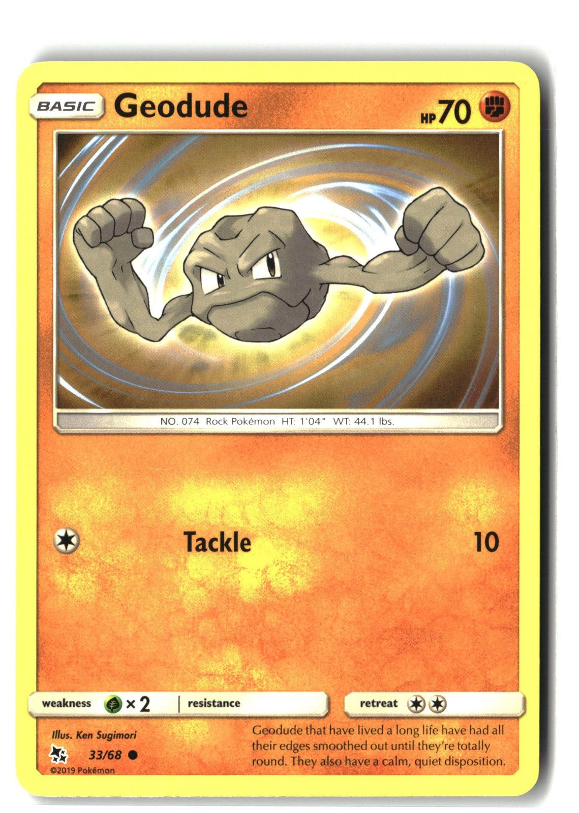 Geodude (Hidden Fates 33/68) NM