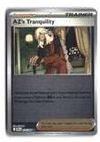 AZ's Tranquility Reverse Holofoil NM (Chaos Rising 076/086)