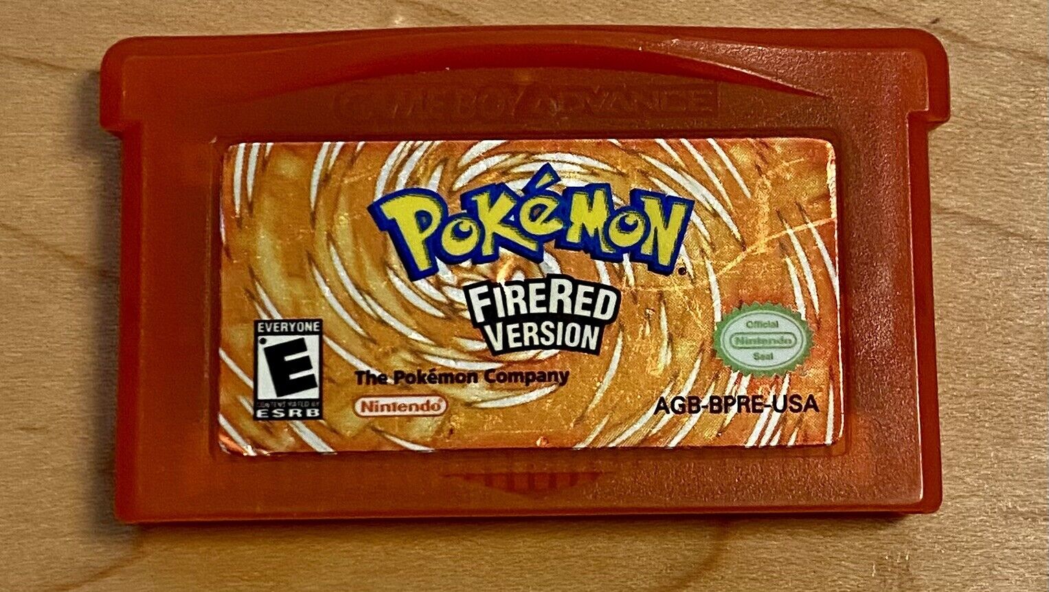 Pokemon FireRed (Game Boy Advance, 2004) GBA Cart Only, Authentic & Tested