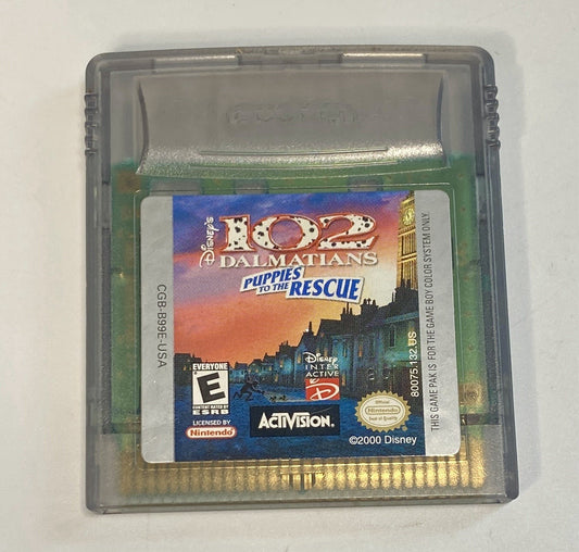 102 Dalmatians: Puppies to the Rescue (Game Boy Color) GBC Authentic Tested